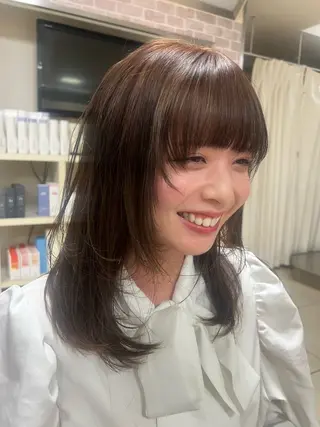 ロング GAME天神所属・🤍ハイトーン ちなみ🤍のヘアスタイル