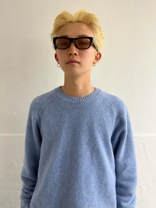 ショート カラー メンズスタイリスト リュウジのヘアスタイル