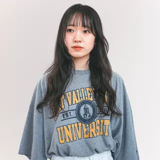 セミロング カラー ブリーチなしWカラー レイヤー/KOHNOのヘアスタイル