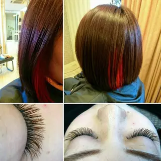 カラー ミディアム 三上 恵美のマツエク・マツパデザイン