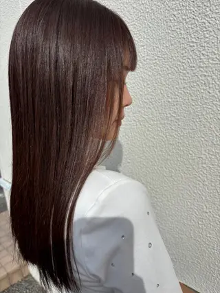 カラー HAIR&MAKE GLOSSY所属・飛彈 優風のヘアスタイル