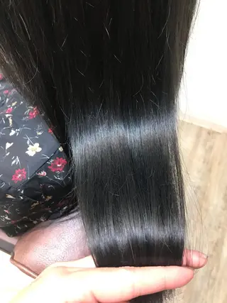 ミディアム カラー ブリーチ/髪質改善/ レイヤー/YUTO‎のヘアスタイル