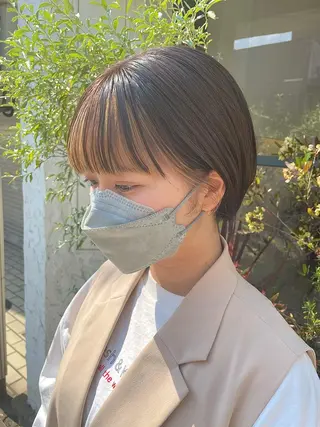 ショート カラー Lico hair 【烏丸丸太町】小西のヘアスタイル
