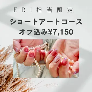 ミディアム BURGUNDY 🌹eriのネイルデザイン
