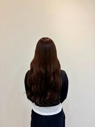 ロング 加藤 七夕奈のヘアスタイル