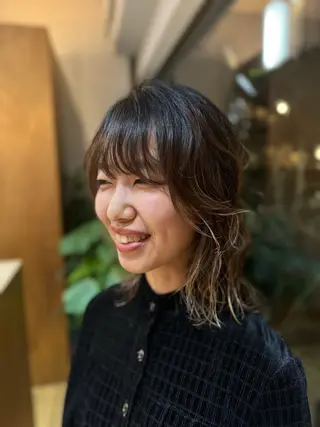 パーマ 🌱艶髪ストレート✨ 🦖せりか🦖のヘアスタイル