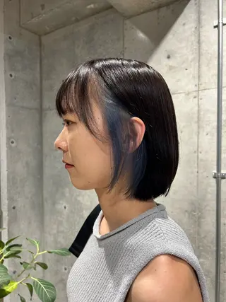 ミディアム カラー 🤡暖色艶カラー 🤡みさきのヘアスタイル