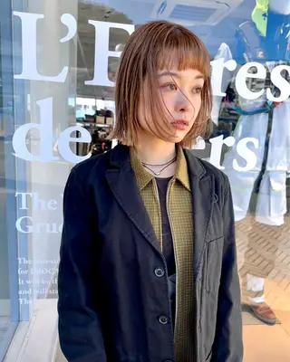 ショート triccabalconyhayama所属・shimoozaki Kazuyaのヘアスタイル