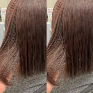 ミディアム ブリーチ無しカラー✨ 美鈴のヘアスタイル