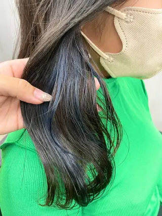 セミロング カラー ひより ／Nのヘアスタイル