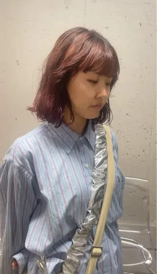 ミディアム カラー メンズカットモデル 募集/かいふうのヘアスタイル