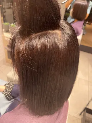 ミディアム stair:case 細淵舞子のヘアスタイル