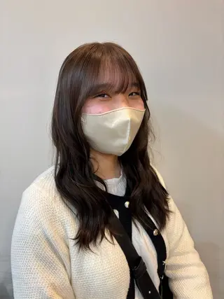 カラー H by shiomi H所属・minami カラーモデル募集中のヘアスタイル