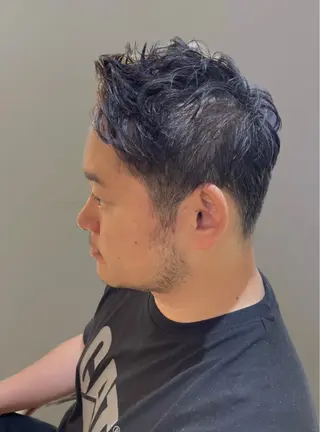 ショート メンズ 丸みショート/メンズ カット　佐々木真未のヘアスタイル