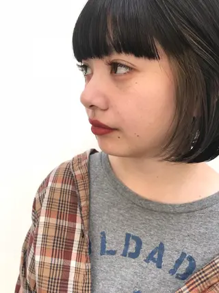 ショート カラー 日々所属・谷 大地のヘアスタイル