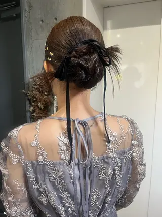 ロング ヘアアレンジ 駅チカ【ali'i】 アリイ花崎友美☘のヘアスタイル