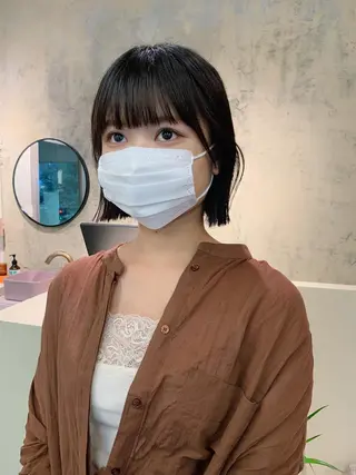 ショート yupi🐈‍⬛ レイヤー/パーマのヘアスタイル