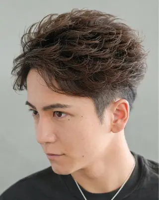 パーマ メンズ 仙台フェザーパーマ/ fifth/遠藤楓雅のヘアスタイル