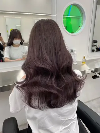 ロング カラー ヘアアレンジ レイヤー/艶ベージュ /🎀Saki🎀のヘアスタイル