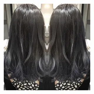 ミディアム カラー 竹之内 蔵人のヘアスタイル