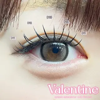 マツエク・マツパ Valentine所属・口コミ高評価✨ 安達ももかのマツエク・マツパデザイン