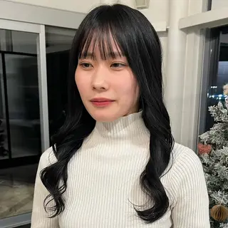 ロング パーマ パーマ/レディース カット/伊藤萌のヘアスタイル