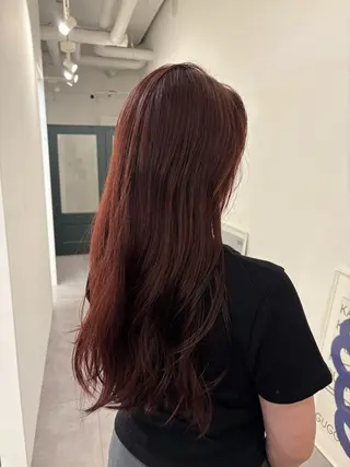 ロング MEY HAIR CURLYS所属・SHIORI🎀 ブリーチ/艶カラーのヘアスタイル