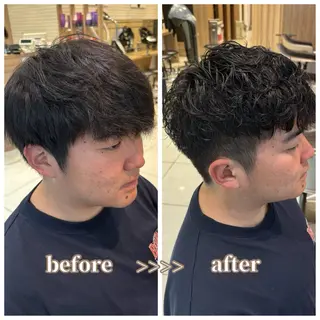 パーマ メンズ 縮毛矯正・ パーマ特化/aoiのヘアスタイル