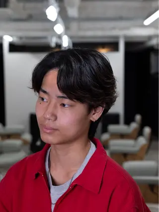 パーマ メンズ kyoモデル 募集中のヘアスタイル