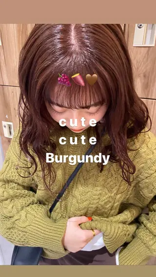 セミロング カラー パーマ指名No1 /namiのヘアスタイル