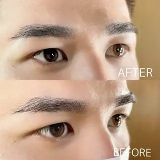 アイブロウ 中嶋 紘夢のヘアスタイル