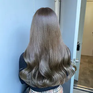 ロング カラー 🟦ニュアンス/メン ズパーマ横浜🟦のヘアスタイル