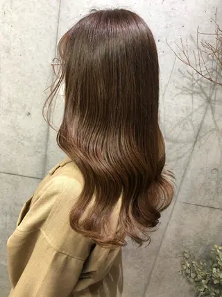 ロング カラー ヘアアレンジ rii-🩰 トレンド韓国ヘアのヘアスタイル