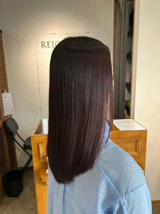 ロング カラー メンズカットモデル/ 犬塚愛奈のヘアスタイル