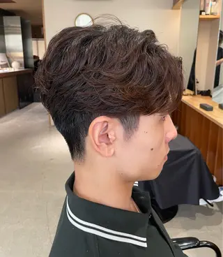 パーマ メンズ itsuki ／ 曲がる縮毛矯正のヘアスタイル