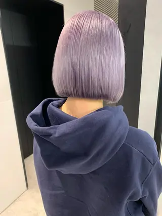 ロング カラー ヘアアレンジ ハイトーン/美髪矯正 🍃大江拓実のヘアスタイル