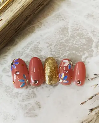 ミディアム ネイル ネイルサロン ステラのネイルデザイン