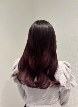 カラー 艶カラー/アレンジ 💟すなおのヘアスタイル