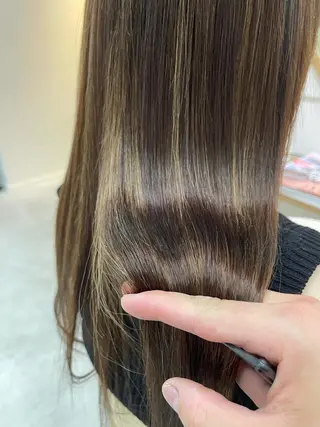 セミロング イメチェンカット✂️ 錦糸町佐藤店長のヘアスタイル