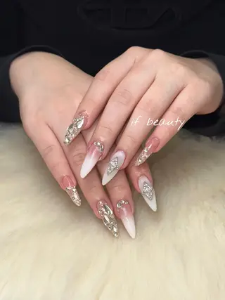 ネイル if Hair＆Nail Salon所属・IKA /海外ネイル /個性派/ワンホンのネイルデザイン