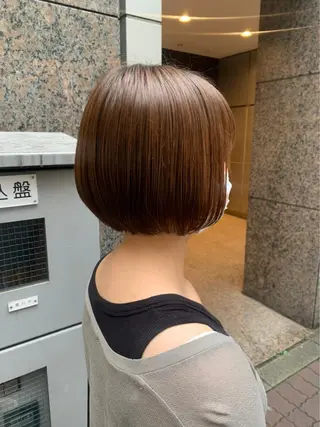 ショート 艶感カラー/ SHIN　YUKIのヘアスタイル