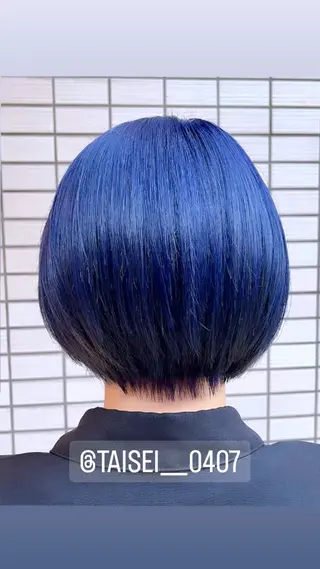 ショート カラー 💎透明感カラー特化 💎TAISEIのヘアスタイル