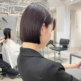 ショート パーマ ボブレイヤー特化型 お悩み解決サロン☀️のヘアスタイル