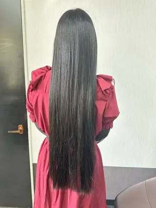 ロング エンゼルス美容室斉間 圭司のヘアスタイル