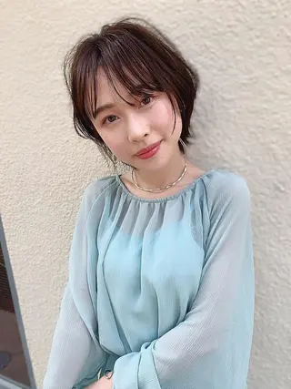 ショート カラー ショート/ボブ特化 相良 真子のヘアスタイル