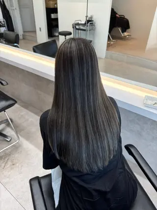 ロング カラー 髪質改善/美髪縮毛矯 正のスペシャリストのヘアスタイル