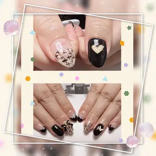 ミディアム FLORA NAIL SALONのネイルデザイン