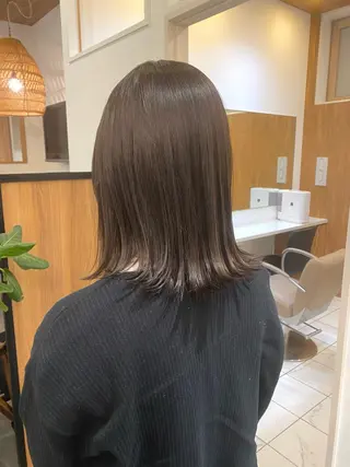 ミディアム カラー 門崎未依/レイヤー/ メンズカット🪿🌼のヘアスタイル