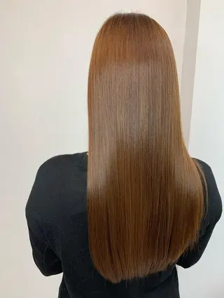 ロング 髪質改善ストレート Kantaのヘアスタイル