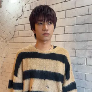 カラー メンズ スパイキーショート メンズカット/千葉駅のヘアスタイル